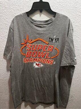 Nike Gray Super Bowl Champions Kansas City Chiefs T-Shirt